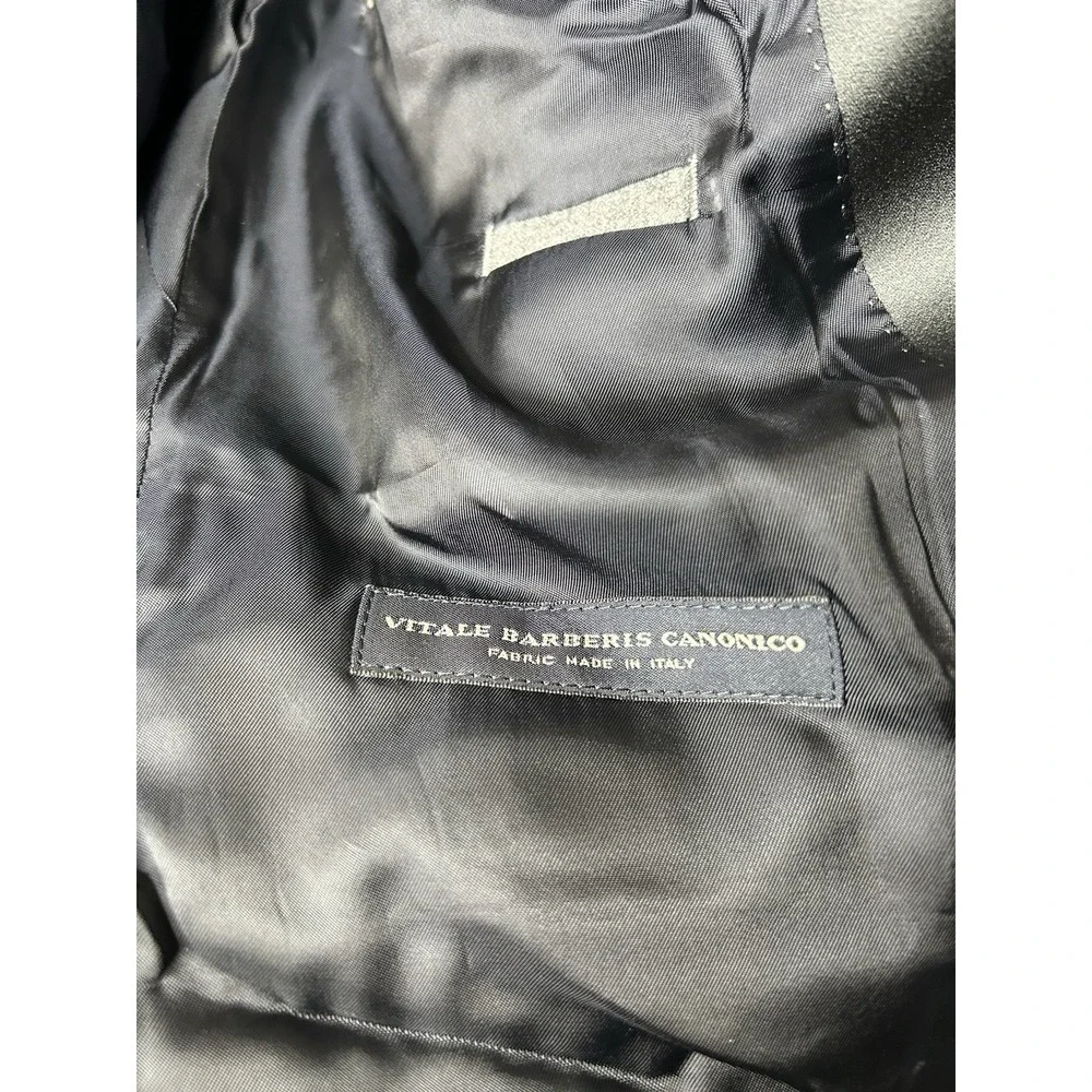 J Crew Ludlow Shawl-Collar Tuxedo Jacket Size 40R Vitale Barberis Canonico Italy